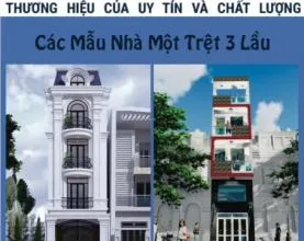 Những mẫu nhà phố mới nhất năm 2025
