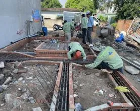 Dự án thi công xây dựng nhà phần thô và nhân công hoàn thiện tại Phường Tân Chánh Hiệp, Quận 12