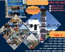 Xây nhà trọn gói là gì? Phân biệt các hình thức và phạm vi dịch vụ