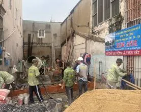 Dự án thi công xây nhà trọn gói Phường Đông Hưng Thuận, Quận 12