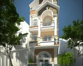 Top 20+ mẫu mặt tiền nhà ống tân cổ điển đẹp năm 2025