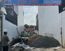 Khám phá dự án thi công xây nhà trọn gói 1 trệt 2 lầu tại xã Tân Hiệp, Huyện Hóc Môn