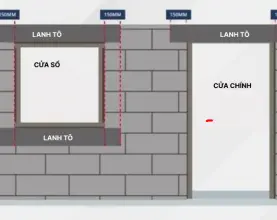 Lanh tô là gì? (Và sự nhầm lẫn tai hại với giằng tường, bổ trụ)