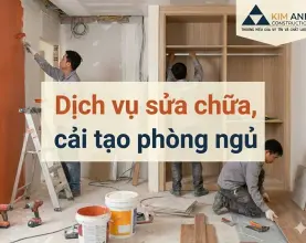 Ý tưởng cải tạo phòng ngủ ấm cúng, tối ưu diện tích