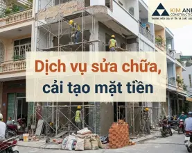 Giải pháp cải tạo mặt tiền nhà cũ: Nâng tầm giá trị ngôi nhà