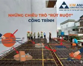 Những chiêu trò "rút ruột" công trình của nhà thầu không uy tín