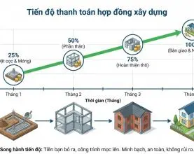 Tiến độ thanh toán hợp đồng xây dựng: Bí quyết "Chia nhỏ 12 đợt" để an tâm tuyệt đối