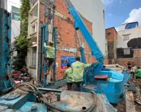 Xây nhà trên nền đất yếu (Nhà Bè, Q7, Bình Chánh): Giải pháp Móng an toàn & Báo giá