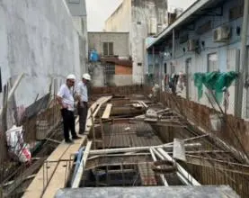 Kỹ thuật thi công tầng hầm & bán hầm nhà phố: Tuyệt chiêu chống sạt lở & chống thấm tuyệt đối