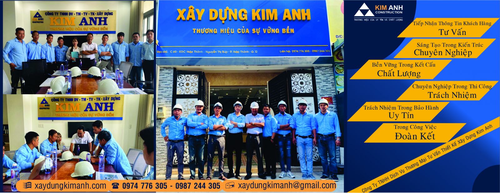 Công ty xây dựng uy tín Quận Gò Vấp - Xây Dựng Kim Anh