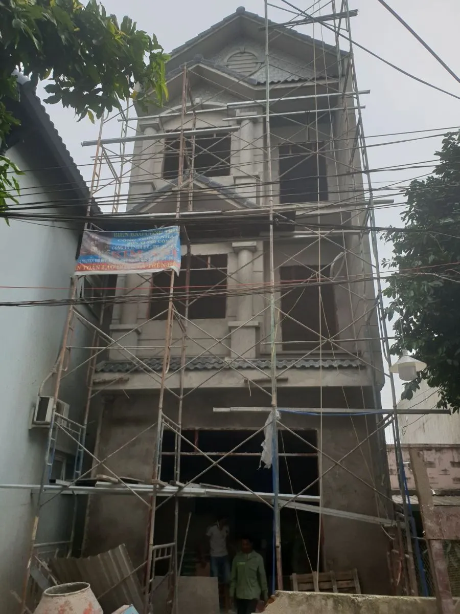 Thiết kế v&agrave; thi c&ocirc;ng nh&agrave; phố 5x20 - X&acirc;y Dựng Kim Anh