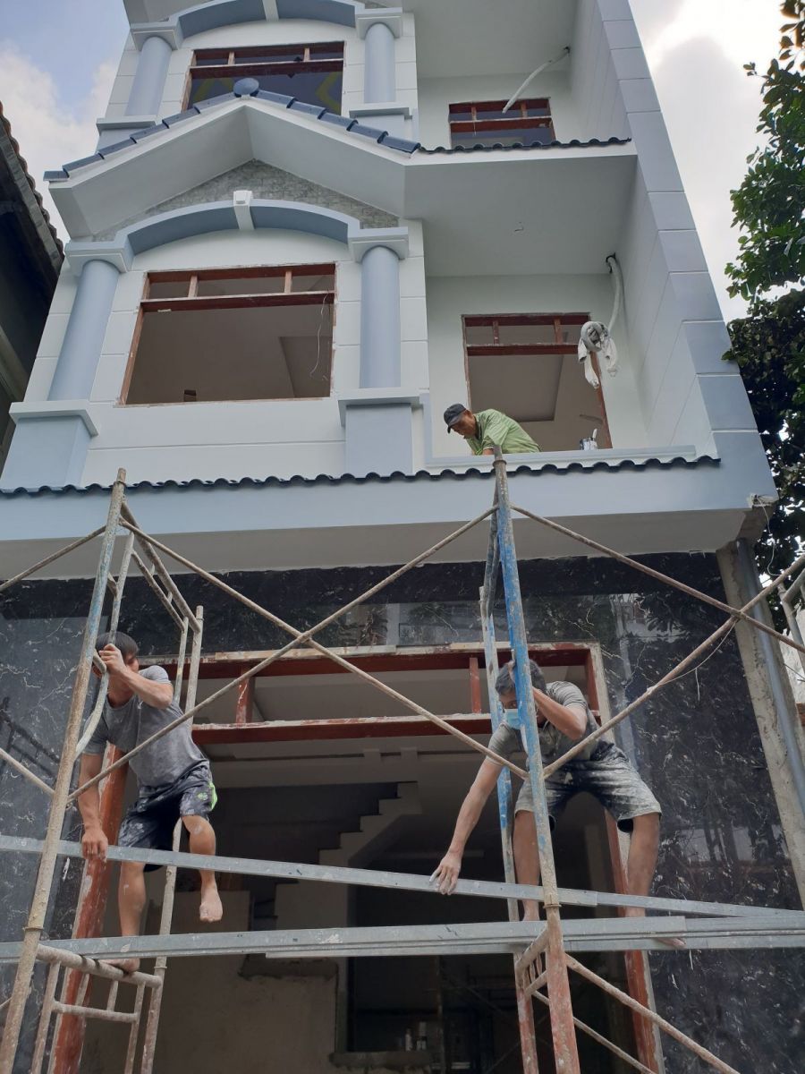 Thiết kế và thi công nhà phố 5x20 - Xây Dựng Kim Anh