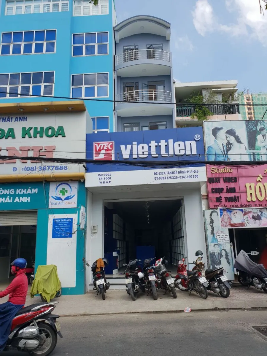 Mặt tiền ng&ocirc;i nh&agrave; sau khi cải tạo