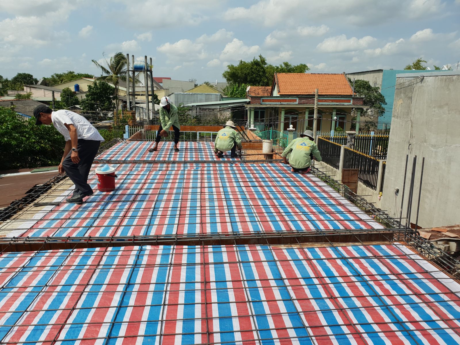 Đổ bê tông nhà trọn gói Cần Giuộc, Long An - Xây Dựng Kim Anh