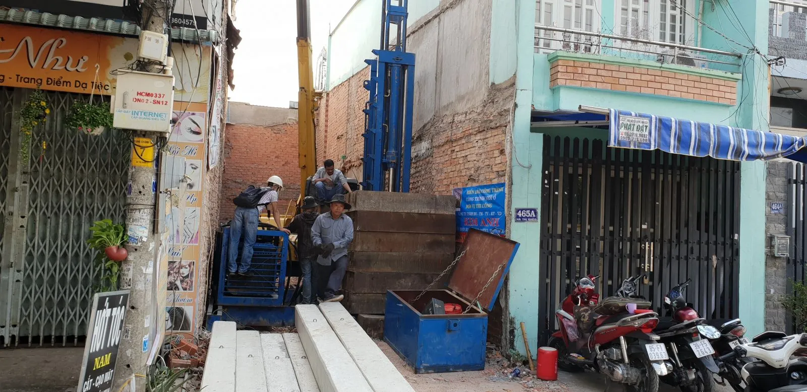 Thiết kế v&agrave; thi c&ocirc;ng nh&agrave; phố 5x20 - X&acirc;y Dựng Kim Anh