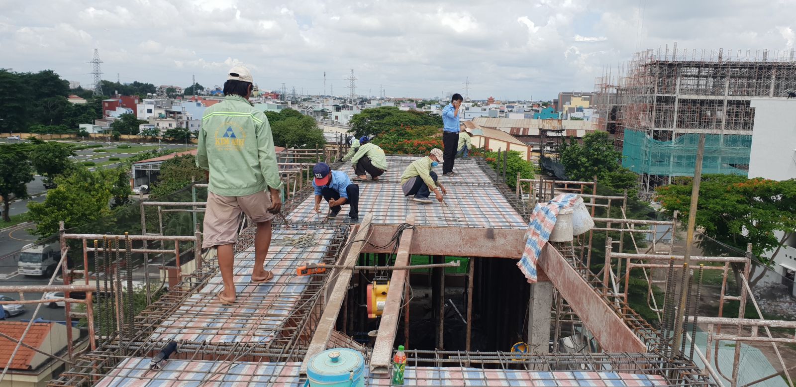 Dự án xây nhà 1 trệt, 2 lầu, Quận 8 - Công ty Xây Dựng Kim Anh