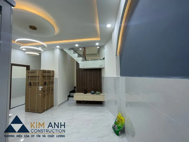 Khu vực bếp v&agrave; ph&ograve;ng ăn nh&agrave; phố trọn g&oacute;i Quận T&acirc;n B&igrave;nh - xaydungkimanh.com