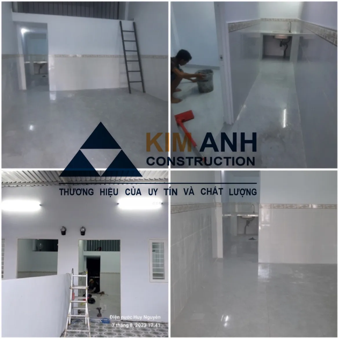 Ho&agrave;n thiện mặt tiền nh&agrave; sau sửa chữa tại B&igrave;nh T&acirc;n