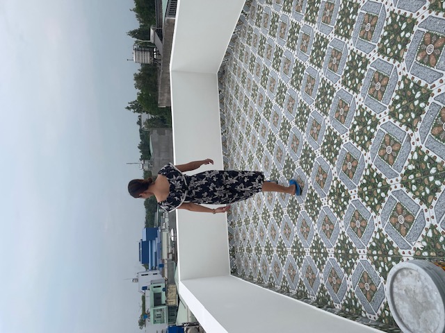 Hoàn thiện khu vực sân thượng mái nhà phố Quận 12