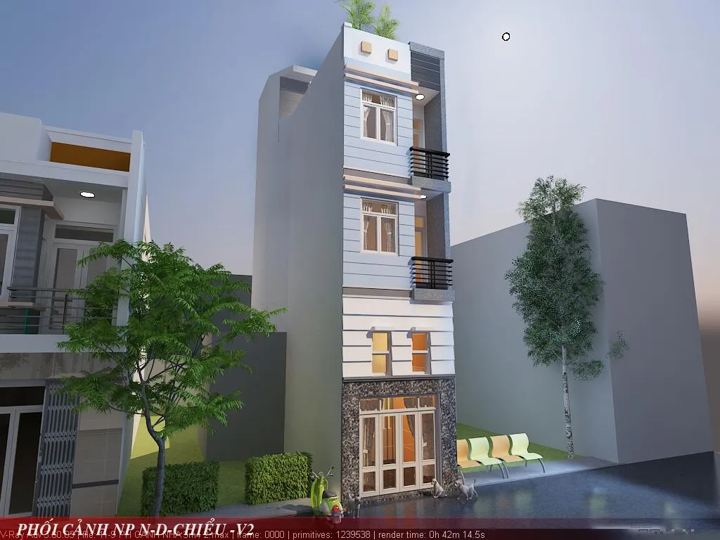 Y&ecirc;u cầu m&oacute;ng cọc cho nh&agrave; 3 tầng