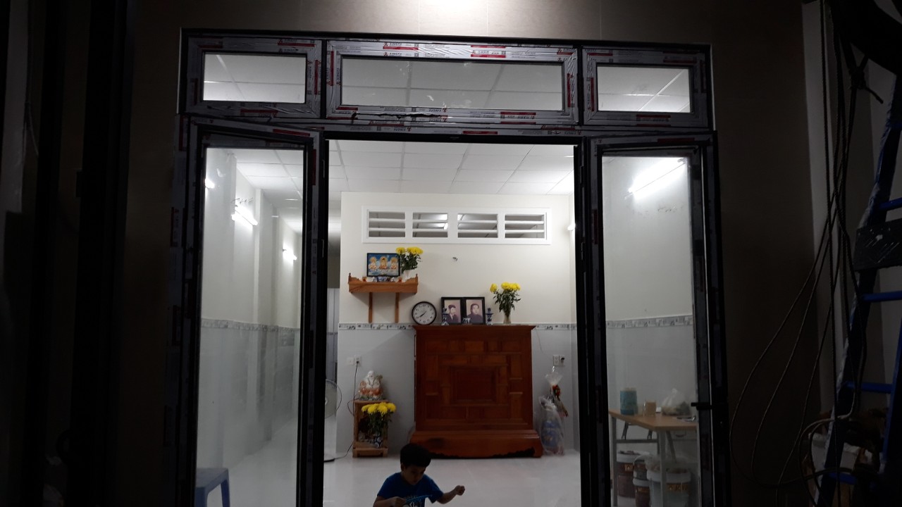 Khu vực phòng khách sau quá trình cải tạo