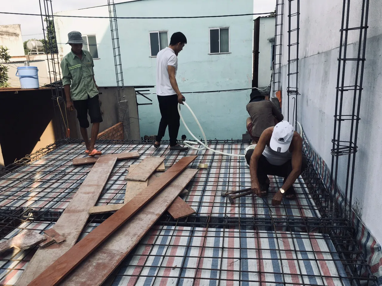 Dự &aacute;n x&acirc;y nh&agrave; cấp 4 trọn g&oacute;i chủ đầu tư &ocirc;ng Trần Trung Tuyến