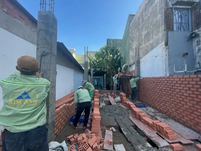 X&acirc;y tường nh&agrave; trọn g&oacute;i B&agrave; Điểm, H&oacute;c M&ocirc;n - X&acirc;y Dựng Kim Anh