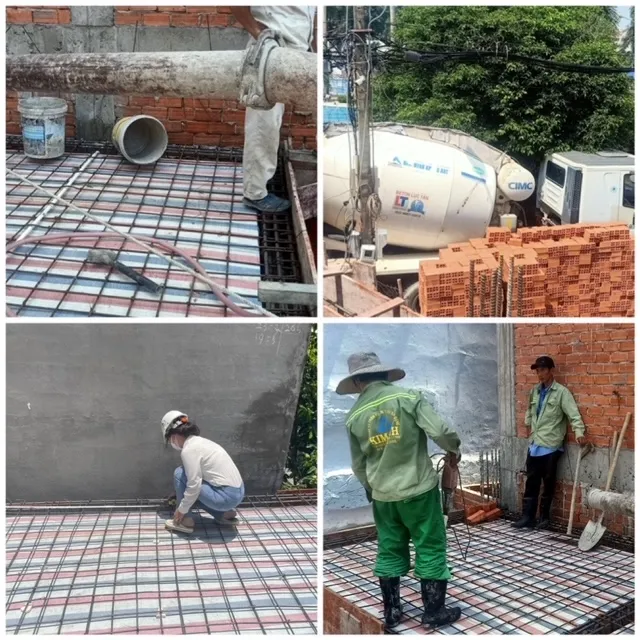 Nghiệm thu th&eacute;p s&agrave;n lửng nh&agrave; trọn g&oacute;i Quận 12 - xaydungkimanh.com