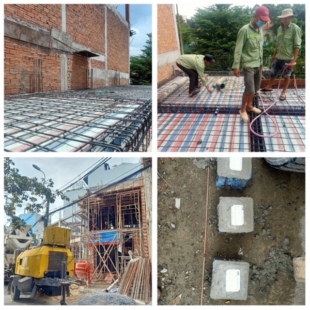 Nghiệm thu thép sàn lầu 1 nhà trọn gói Quận 12 - xaydungkimanh.com