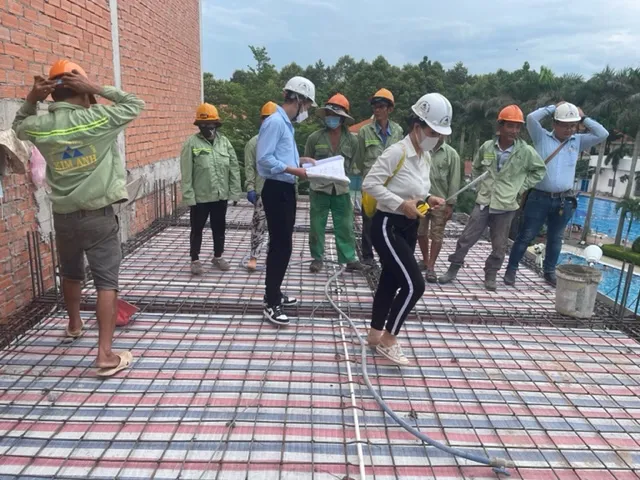 Nghiệm thu c&ocirc;ng tr&igrave;nh