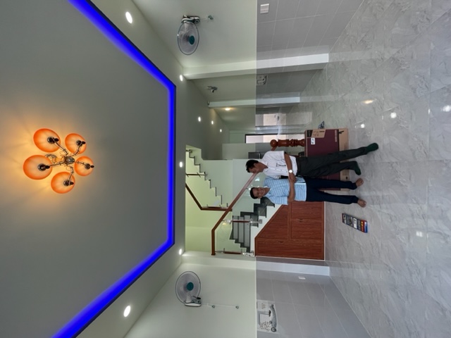 Nội thất phòng khách nhà trọn gói Bình Chánh - Xây Dựng Kim Anh