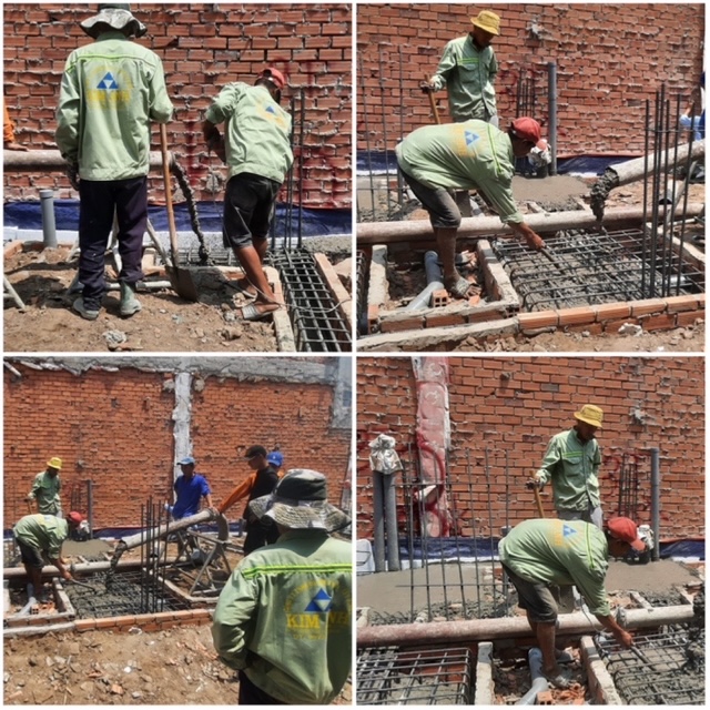 Đổ bê tông móng nhà trọn gói Bình Tân - Xây Dựng Kim Anh