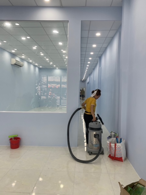 Không gian nhà sau khi sửa chữa trọn gói tại Hóc Môn