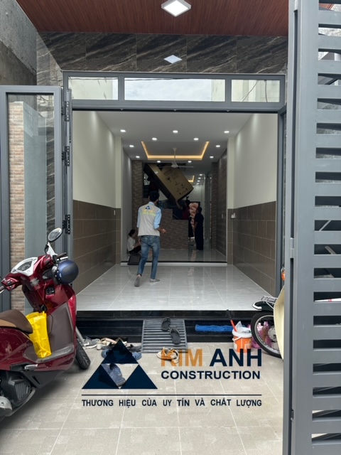 Công trình nhà 3 tầng bàn giao tại Xô Viết Nghệ Tĩnh, P.26, Bình Thạnh - Xây Dựng Kim Anh