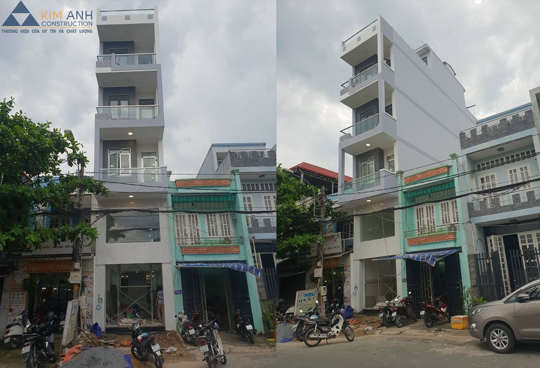 Ngôi nhà hoàn thiện với vẻ ngoài bề thế, nội thất tiện nghi, sẵn sàng chào đón gia đình Ông Dũng vào sinh sống.