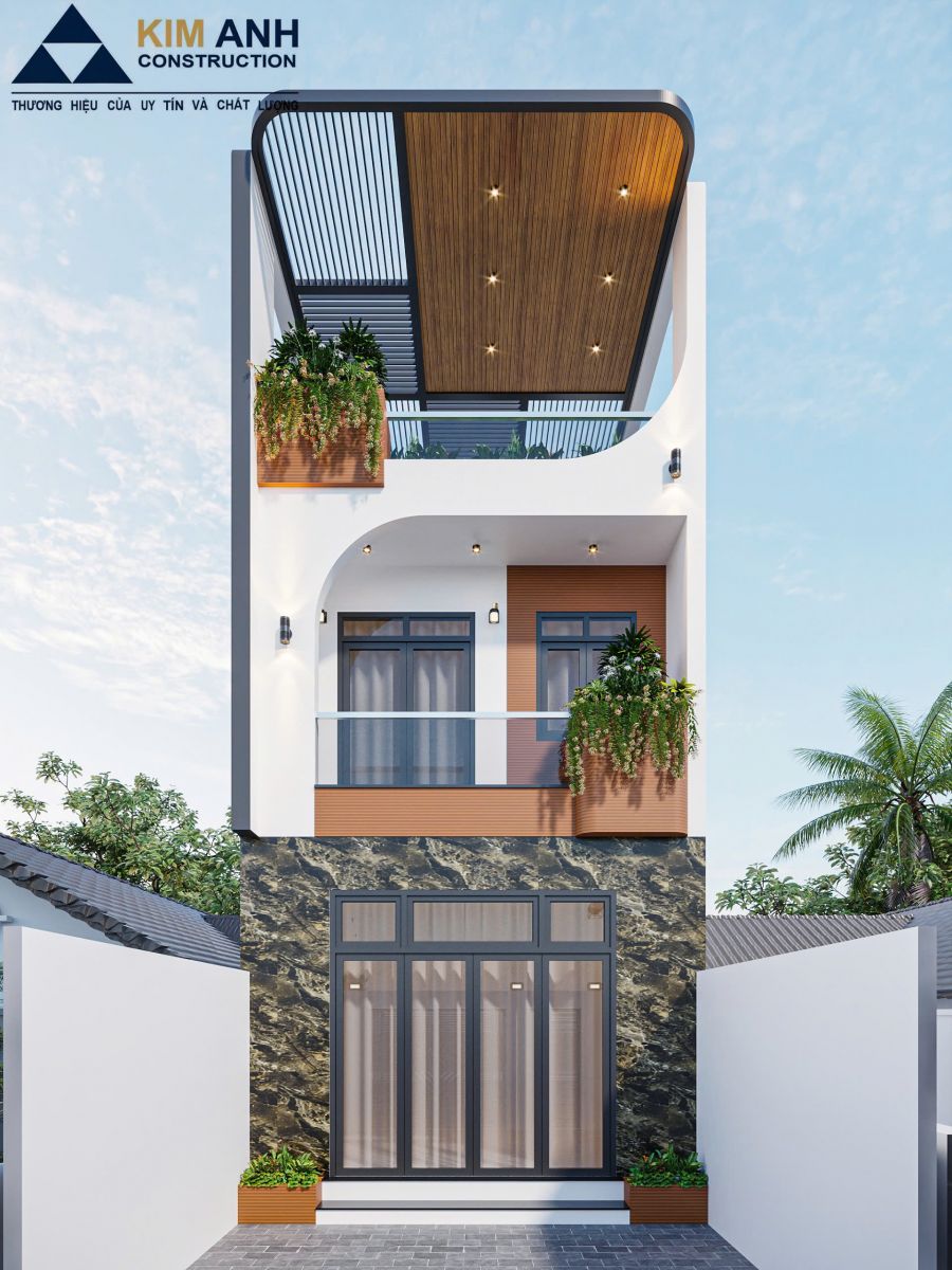 Mẫu nhà ống 2 tầng - Mẫu mới 8