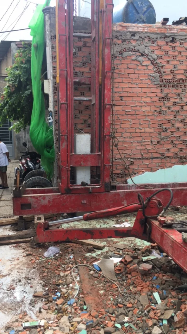 C&ocirc;ng t&aacute;c thi c&ocirc;ng &eacute;p cọc b&ecirc; t&ocirc;ng cốt th&eacute;p nh&agrave; phố Quận 12 , TP HCM - X&acirc;y Dựng Kim Anh