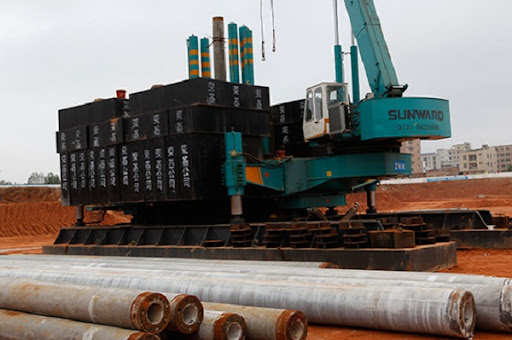 Phương pháp ép cọc robot