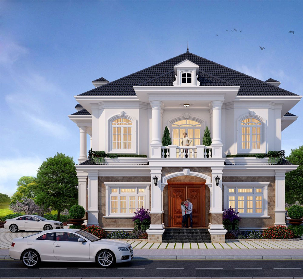 Biệt thự phong cách Pháp