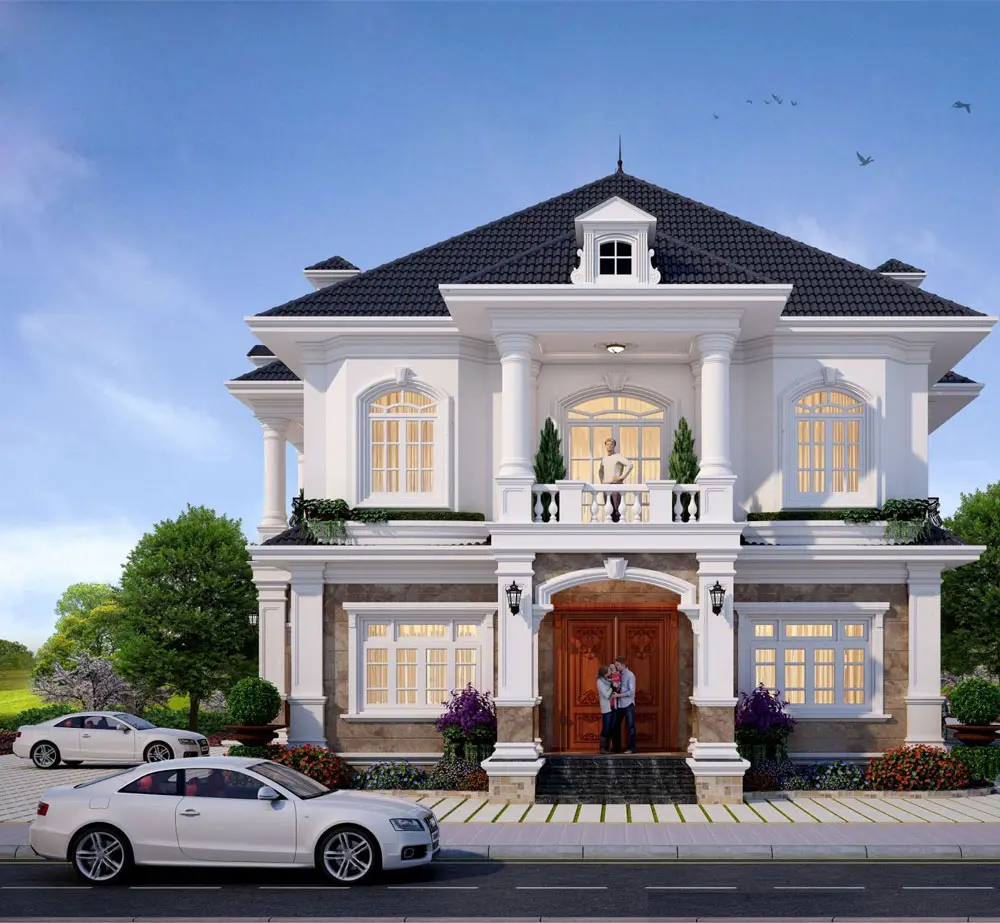 Biệt thự phong cách Pháp