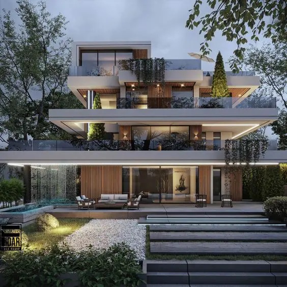 Mẫu biệt thự hiện đại - Xây Dựng Kim Anh