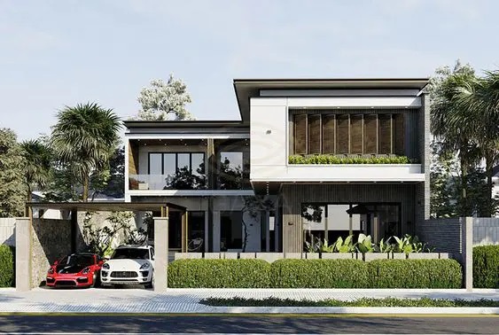 Mẫu biệt thự nhà phố - Xây Dựng Kim Anh