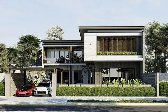 Mẫu biệt thự nhà phố - Xây Dựng Kim Anh