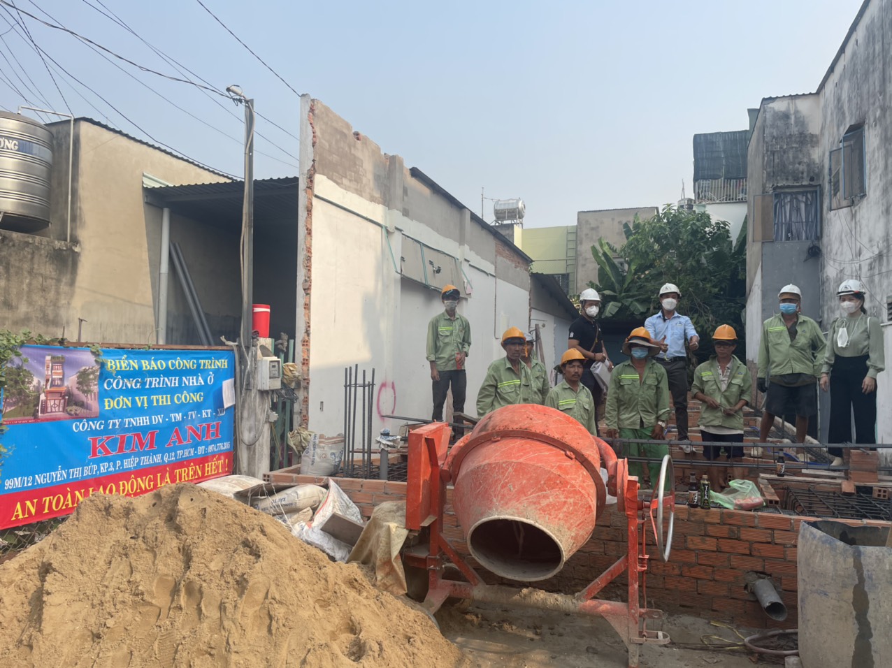 Thi công sắt thép móng nhà trọn gói Hóc Môn - Xây Dựng Kim Anh