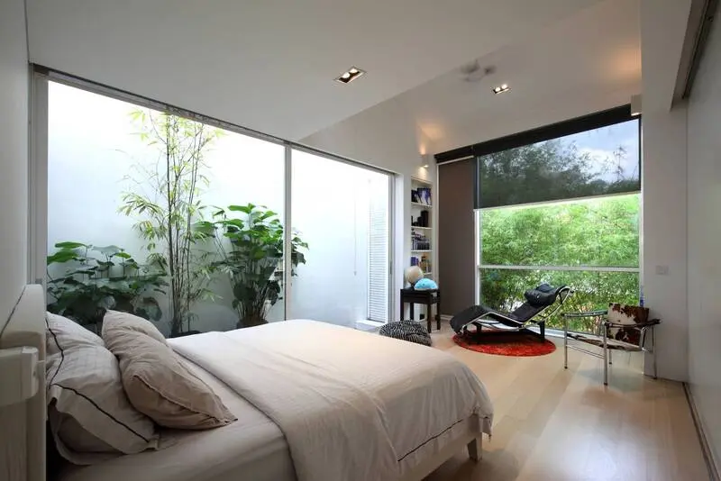 mẫu nh&agrave; c&oacute; giếng trời cuối nh&agrave;