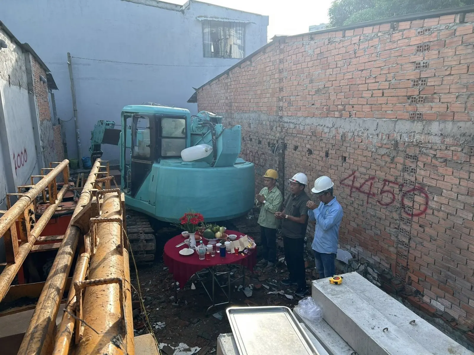 Quy tr&igrave;nh thực hiện lễ c&uacute;ng động thổ