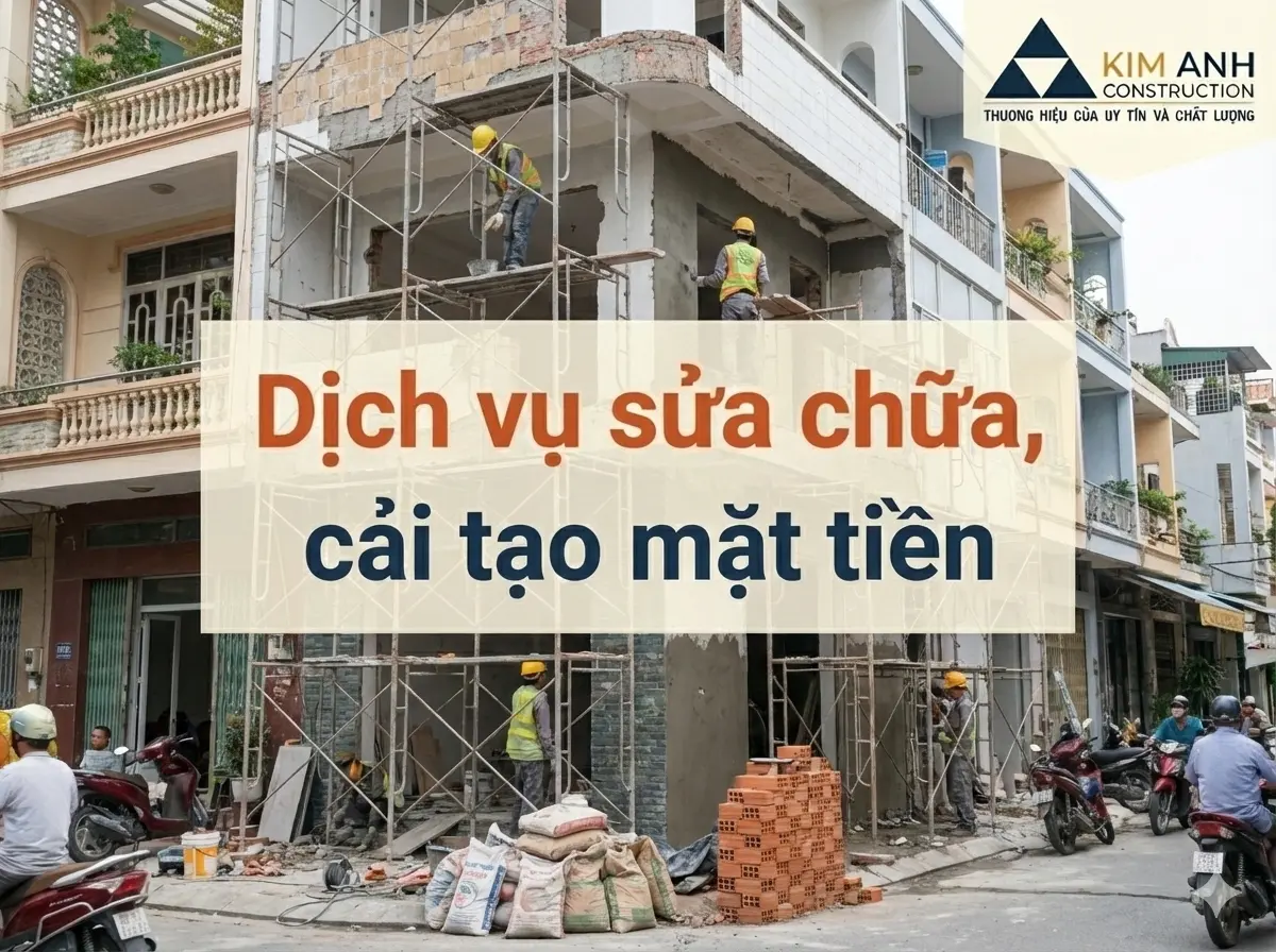 Tại sao n&ecirc;n đầu tư sửa mặt tiền?