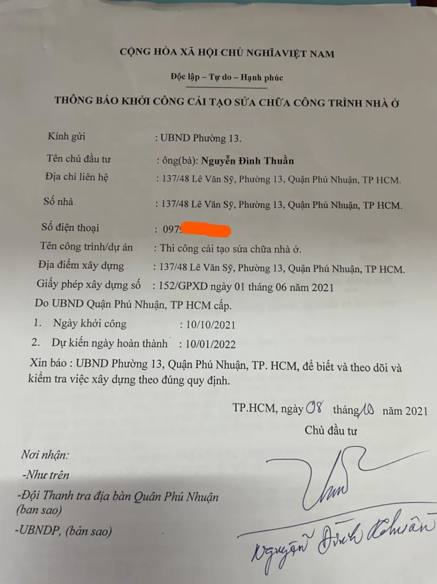 Hợp đồng thi c&ocirc;ng sửa nh&agrave; trọn g&oacute;i giữa 2 b&ecirc;n