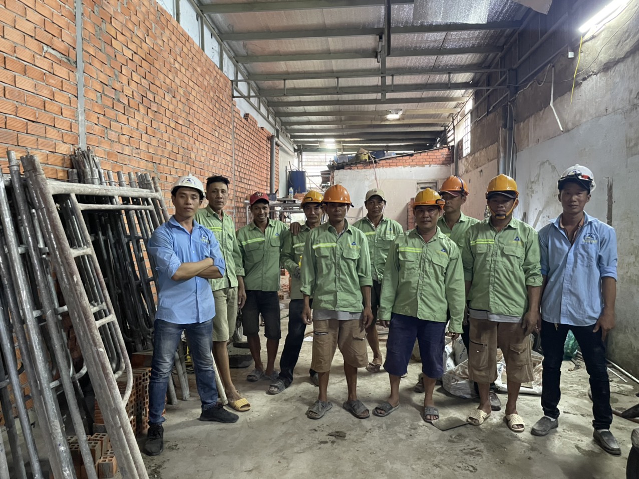 Hiện trạng một phần dự án trước khi tiến hành cải tạo.