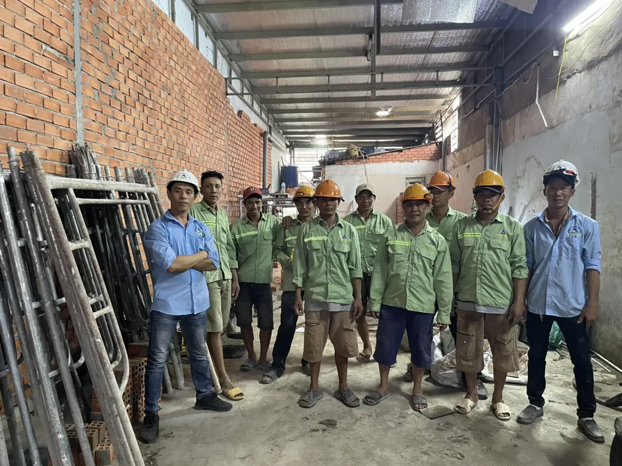 Hiện trạng một phần dự án trước khi tiến hành cải tạo.